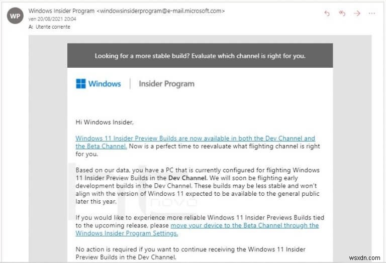 [공지] 앞으로 배포될 Windows 11 Dev 채널 빌드는 초기 개발 단계입니다