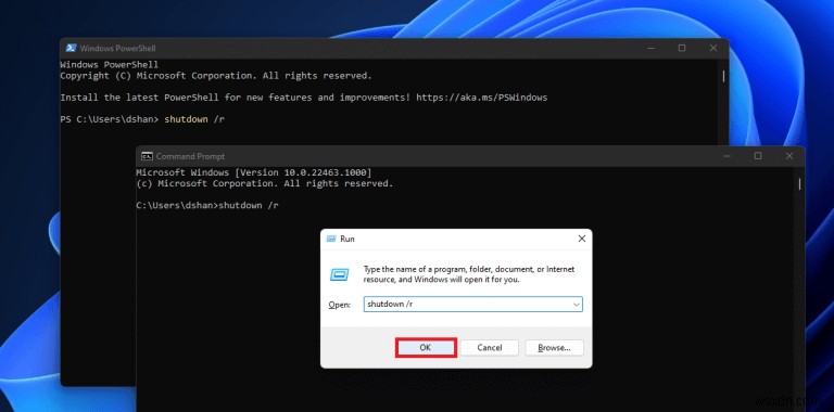 Windows 11을 재시작하는 5가지 방법 총정리