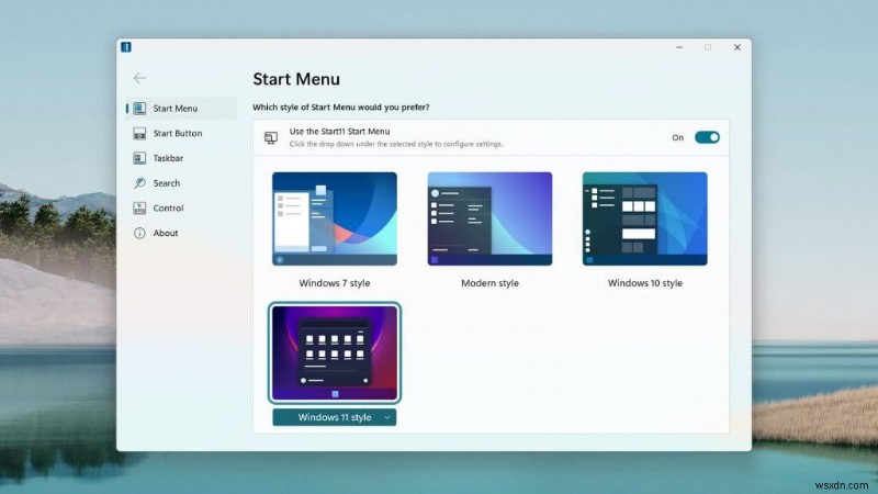 Stardock Start11 새 업데이트, 마이크로소프트가 허용하지 않는 방식으로 Windows 11을 자유롭게 꾸미다