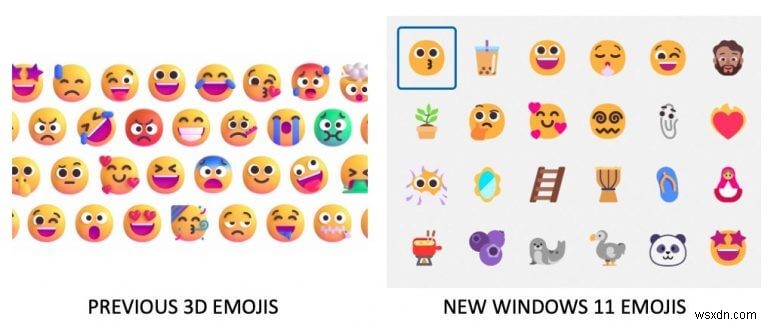 Windows 11 새 이모티콘, 2D 디자인으로 등장해 사용자들 실망… 3D는 어디에?
