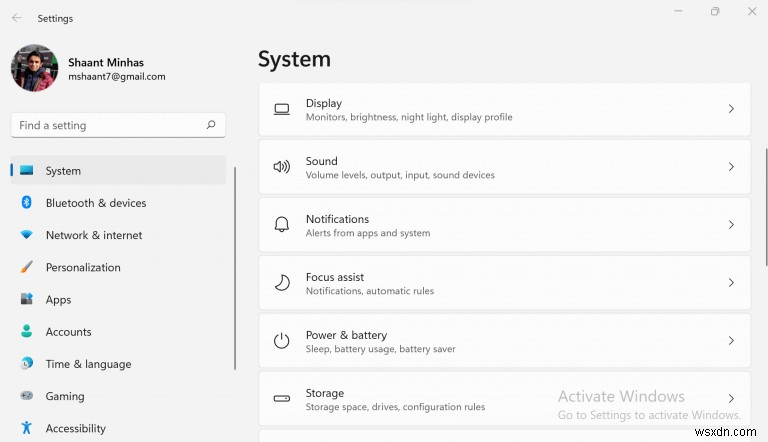 Windows 11 야간 조명(Night light) 활성화 및 사용 방법