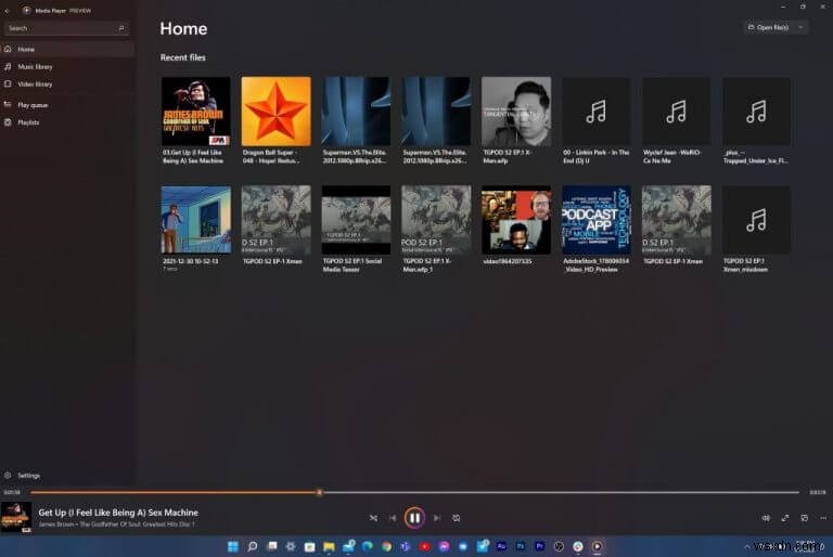 마이크로소프트, Groove Music을 대체하는 새로운 Windows 11 미디어 플레이어 본격 배포 시작