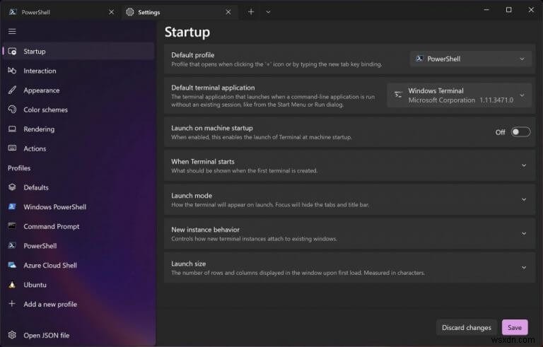 Windows Terminal Preview 최신 업데이트, Windows 11과 어우러지는 세련된 설정 UI 선보여