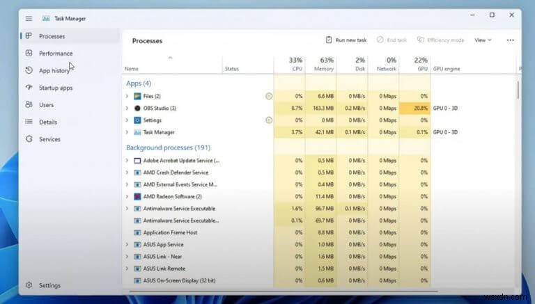 (동영상) Windows 11 Dev 채널 빌드 22557 실사용 리뷰: 시작 메뉴 폴더부터 새 작업 관리자까지