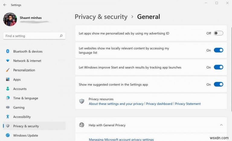 Windows 10과 Windows 11에서 개인 정보 보호 설정을 확인하고 변경하는 방법