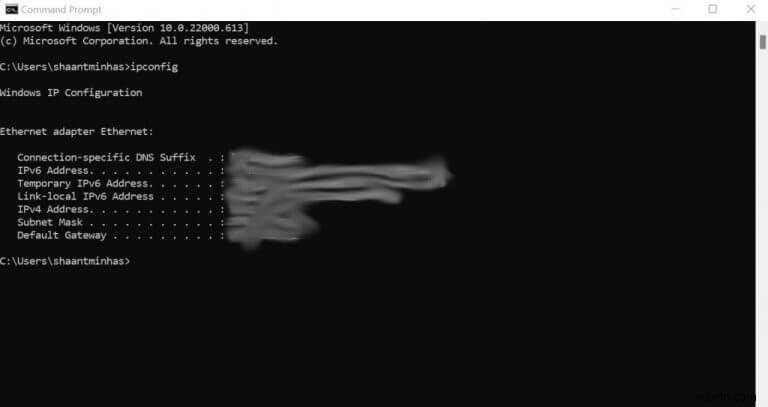 Windows 11 PC에서 IP 주소 확인하는 방법 2가지