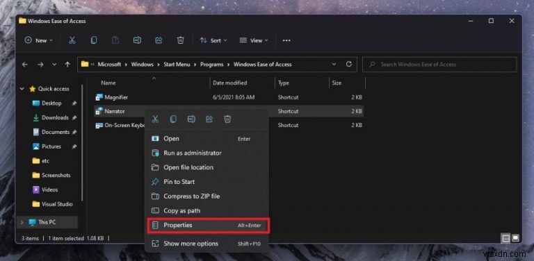 Windows 11 내레이터 시작·중지 방법과 완전히 비활성화하는 법