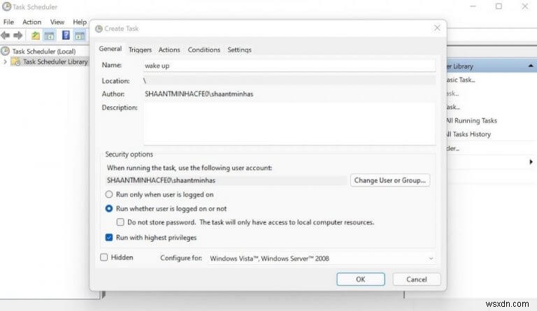 Windows PC가 지정한 시간에 자동으로 깨어나도록 예약하는 방법