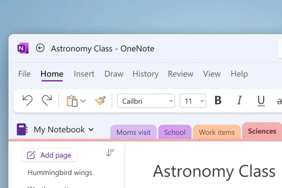 마이크로소프트, Windows 11 감성을 담은 통합형 OneNote 앱 개편 공개