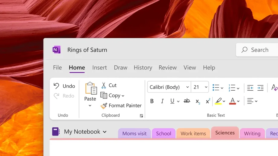 마이크로소프트, Windows 11 감성을 담은 통합형 OneNote 앱 개편 공개