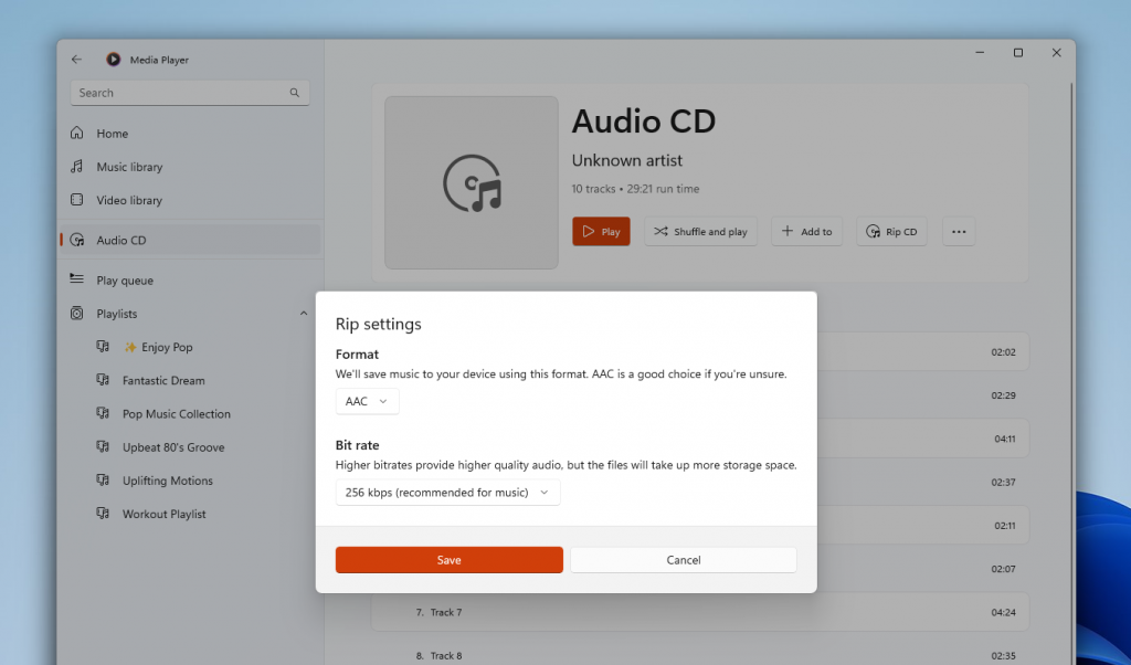 마이크로소프트, Windows 11 카메라 앱 새 디자인과 미디어 플레이어 CD 추출 기능 베타 테스트 시작