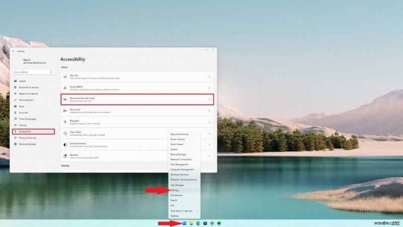 Windows 11에서 마우스 커서 색상과 크기를 자유롭게 변경하는 방법