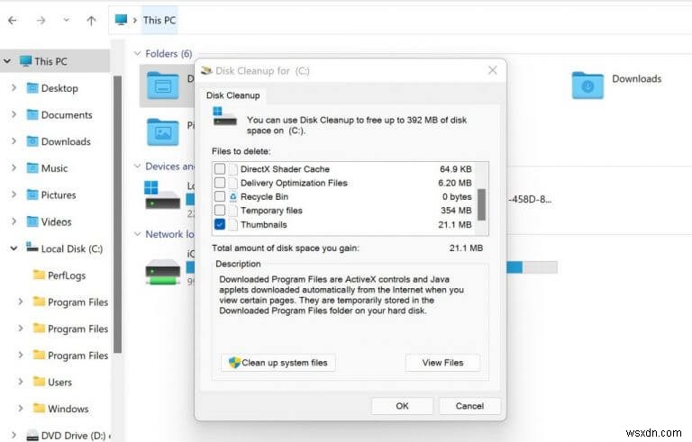 Windows 11에서 썸네일 캐시를 삭제하는 방법