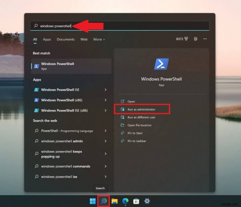 Windows 11에서 관리자 권한으로 PowerShell 실행하는 4가지 방법