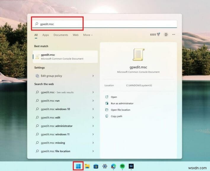 Windows 11에서 Bing 검색 비활성화하는 방법 (그룹 정책·레지스트리 편집)