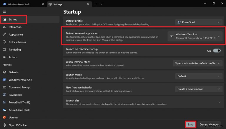 Windows 11에서 Windows 터미널 설치부터 기본 터미널 설정까지 완벽 가이드