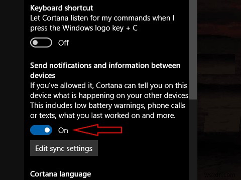 Windows 10 PC에서 휴대폰 알림 받는 방법