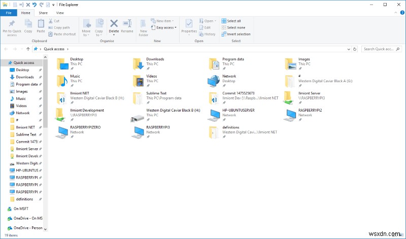 Windows 10에서 파일 탐색기가 이 PC 로 열리도록 설정하는 방법