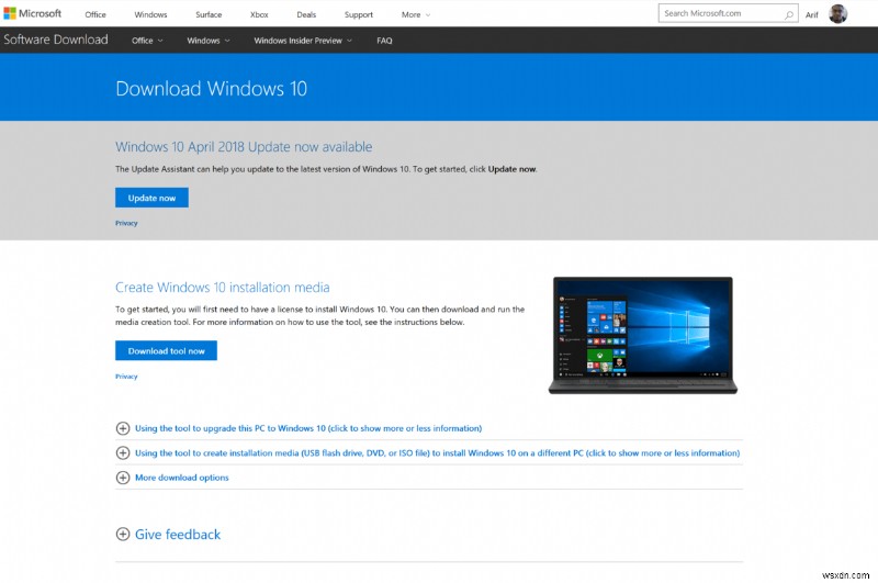 Windows 10 2018년 4월 업데이트, 정식 출시 전에 미리 받는 4가지 방법