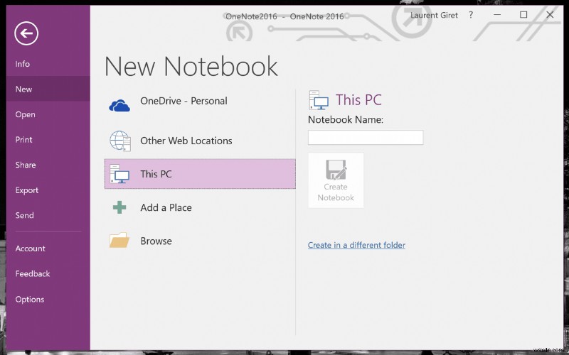 OneNote 2016 로컬 전자 필기장을 OneDrive로 손쉽게 이동하는 방법