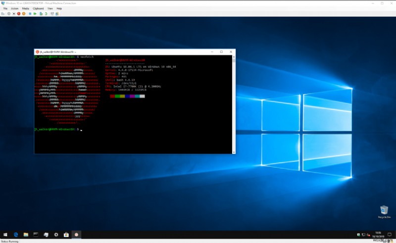 윈도우 10 PC에 WSL(리눅스용 Windows 하위 시스템)을 설치하는 방법