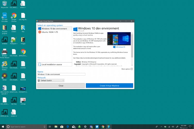 Hyper-V로 Windows 10에 가상 머신 설치하기: 빠른 만들기(Quick Create)로 더욱 쉬워진 VM 구축 완벽 가이드