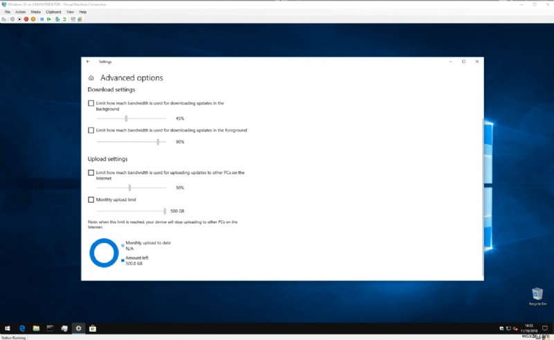 Windows 10이 업데이트를 다른 사용자에게 업로드하며 대역폭을 낭비하지 않도록 막는 방법