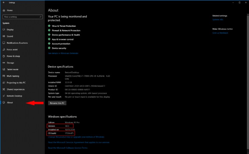 지금 내 PC에 깔린 Windows 10 버전, 어떻게 확인할까?