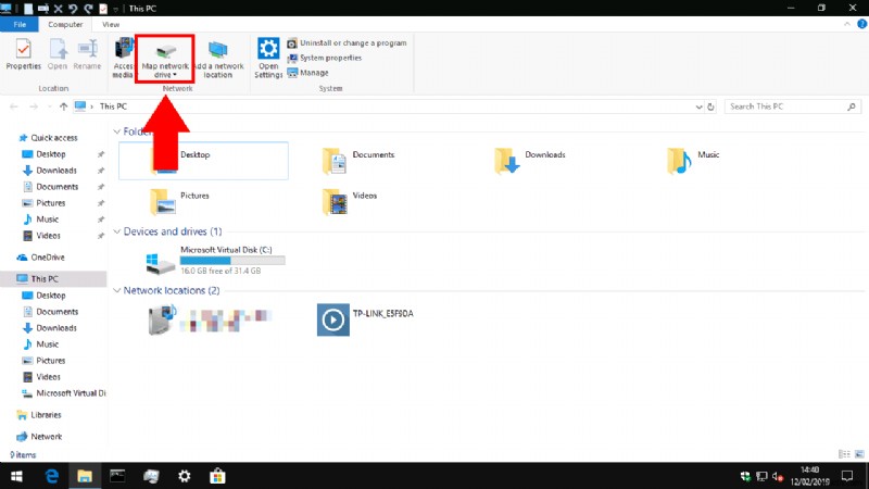 Windows 10에서 네트워크 공유 드라이브(NAS)에 연결하는 방법