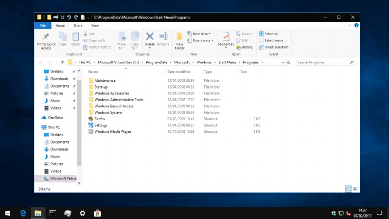 Windows 10 시작 메뉴 앱 목록 깔끔하게 정리하는 방법