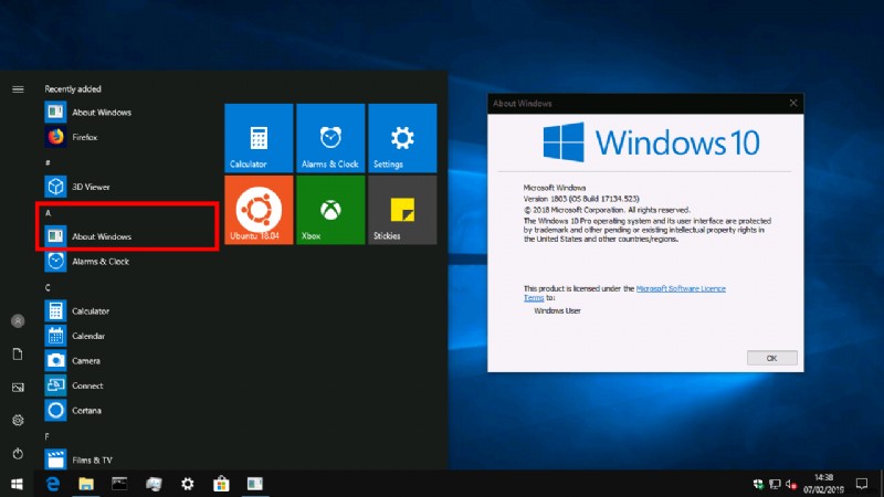 Windows 10 시작 메뉴 앱 목록 깔끔하게 정리하는 방법