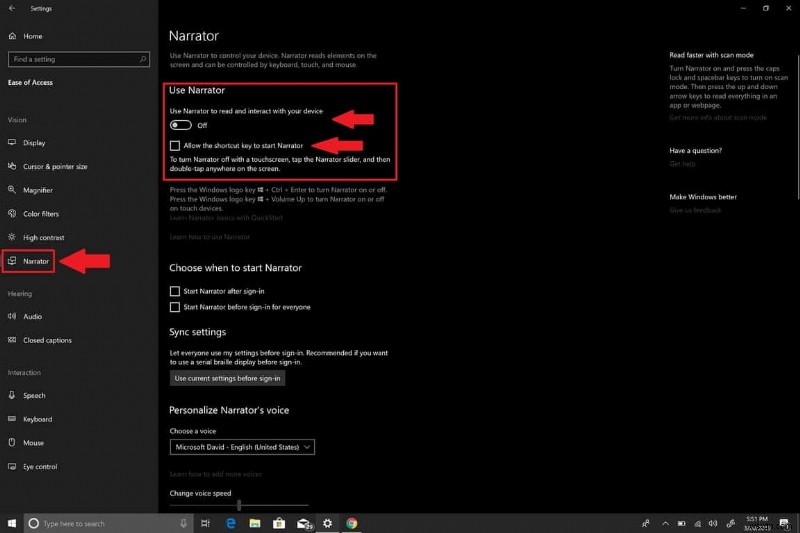Windows 10 내레이터 끄는 방법 – 단축키 해제부터 완전 비활성화까지