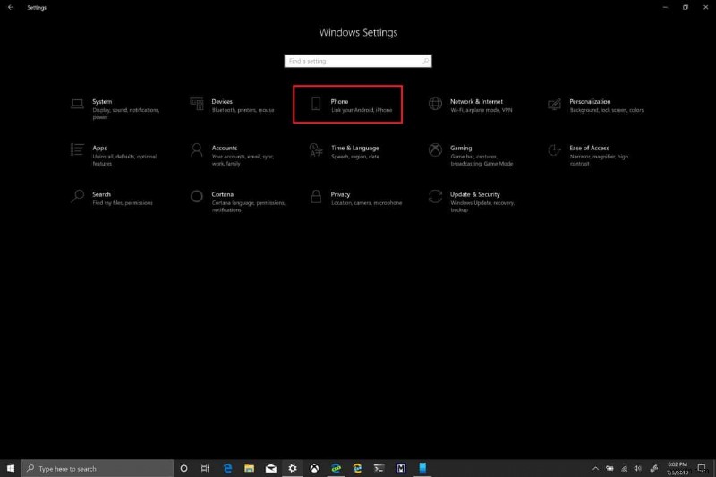Windows 10에서 내 휴대폰 앱으로 스마트폰 연결하고 사용하는 방법