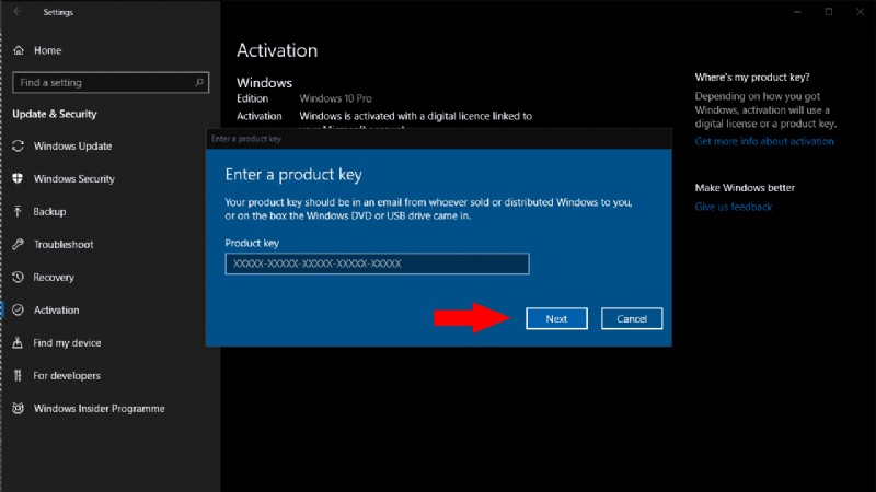 Windows 10 제품 키 변경 방법 총정리
