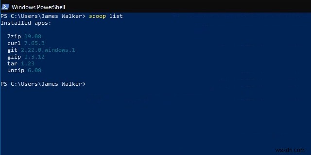 Scoop 명령어 하나로 Windows 소프트웨어 설치와 업데이트 끝내는 방법