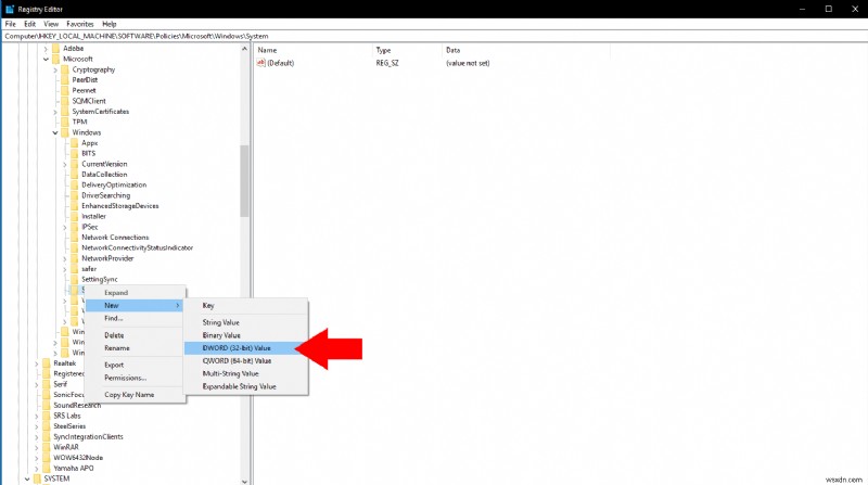 Windows 10 2019년 5월 업데이트 로그인 화면의 Fluent Design 아크릴 블러 효과 비활성화하는 방법