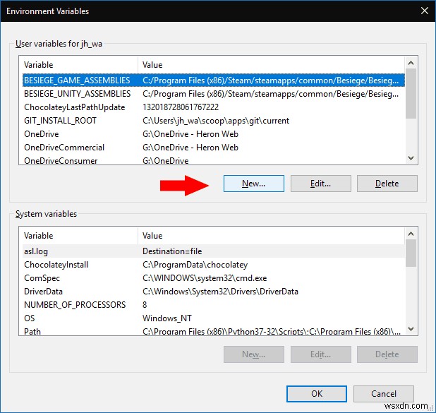 Windows 10에서 환경 변수 설정하는 방법 완벽 정리