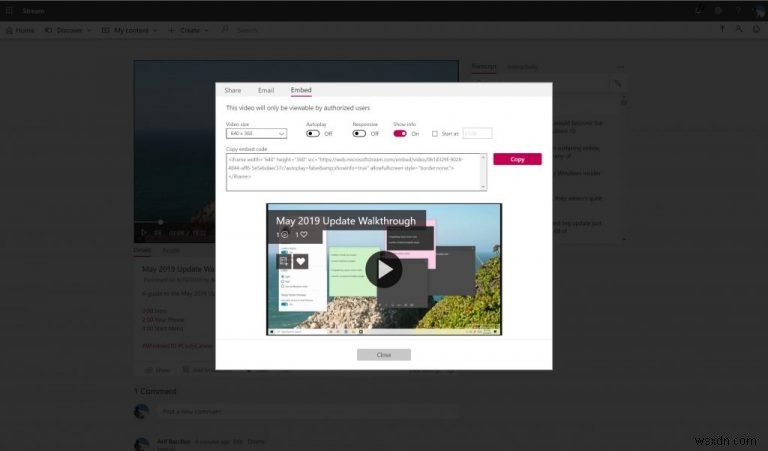 마이크로소프트에도 동영상 스트리밍 서비스가 있다? Office 365에서 Microsoft Stream 시작하는 방법