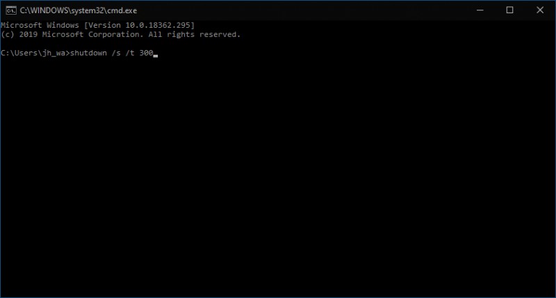 Windows 10에서 컴퓨터 종료를 예약하는 방법 2가지
