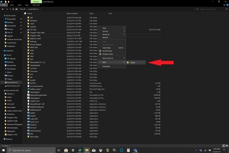 Windows 10에서 이동식 저장 장치(microSD·USB)를 영구 드라이브로 마운트하는 방법