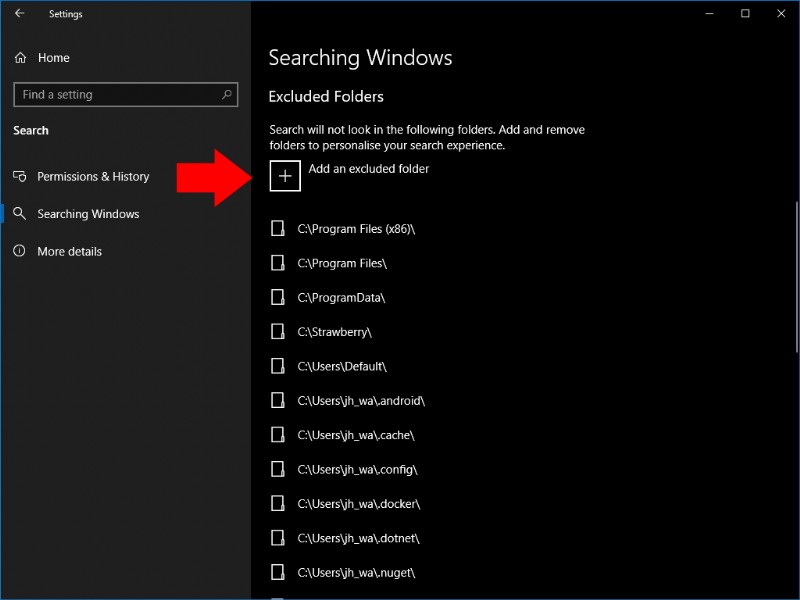 Windows 10에서 향상된(Enhanced) 검색 기능 활성화하는 방법