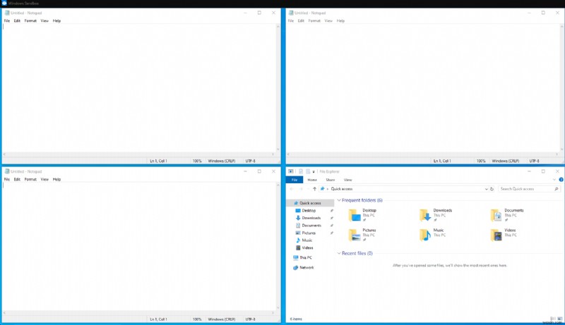 Windows 10에서 앱 창을 스택 또는 계단식으로 배열하는 방법