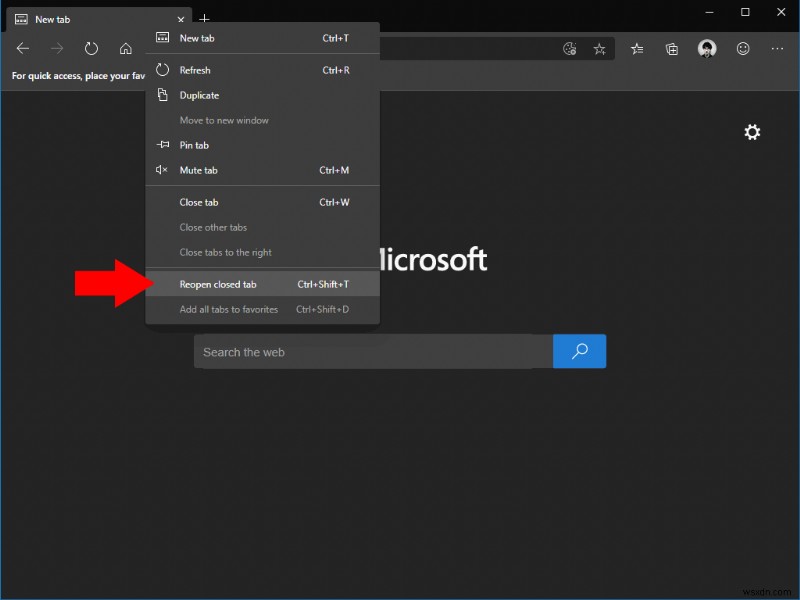 Microsoft Edge에서 닫힌 탭을 다시 여는 4가지 방법