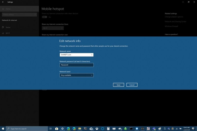 Windows 10 PC를 모바일 핫스팟으로 활용하는 완벽 가이드