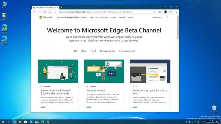 새 Microsoft Edge 설치 후에도 구버전 Edge를 함께 사용하는 방법