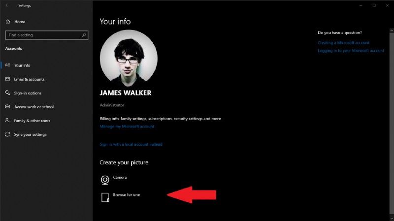 Windows 10에서 계정 프로필 사진 변경하는 완벽 가이드
