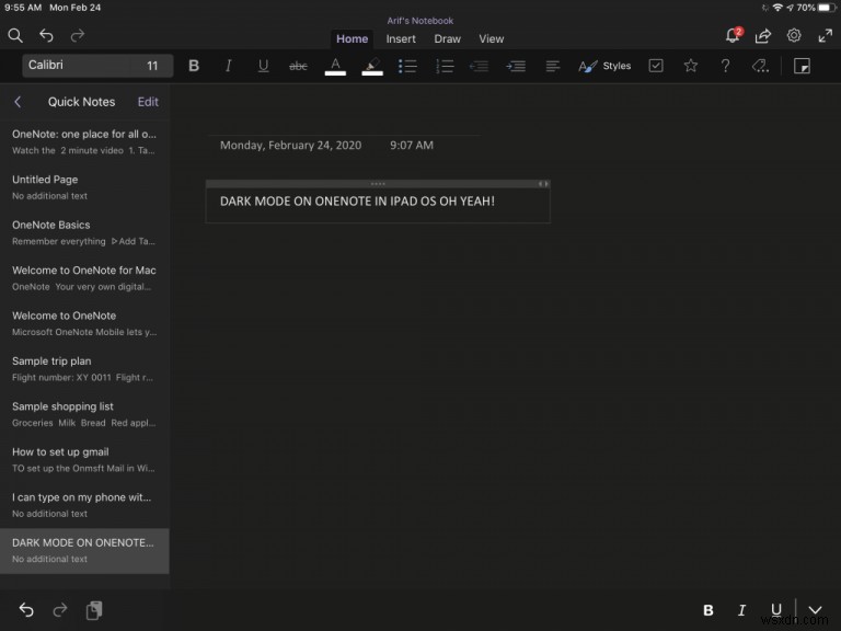 OneNote 다크 모드 켜는 방법 – Windows, Mac, iOS, Android 완벽 가이드
