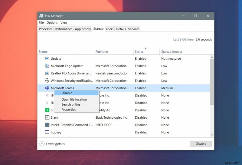 Windows 10에서 Microsoft Teams 자동 실행 끄는 방법 완벽 가이드