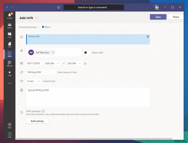 Microsoft Teams 교대근무(Shifts) 기능으로 근무 시간·일정 관리하는 완벽 가이드