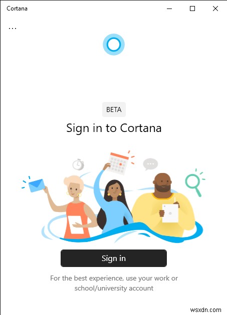 Windows 10 2020년 5월 업데이트에서 Cortana 앱을 완전히 제거하는 방법